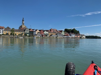 Bild 5: Rückblick auf Schärding